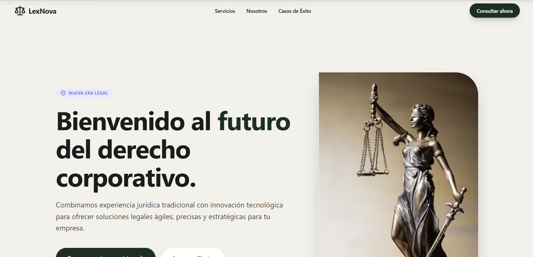 Vista previa de Estudio Jurídico